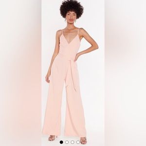 Nasty Gal Keep It Down Wide-Leg Jumpsuit